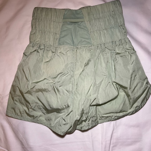Free people FP Movement Green Mist The Way Home High Waisted Athletic Shorts - Picture 4 of 4